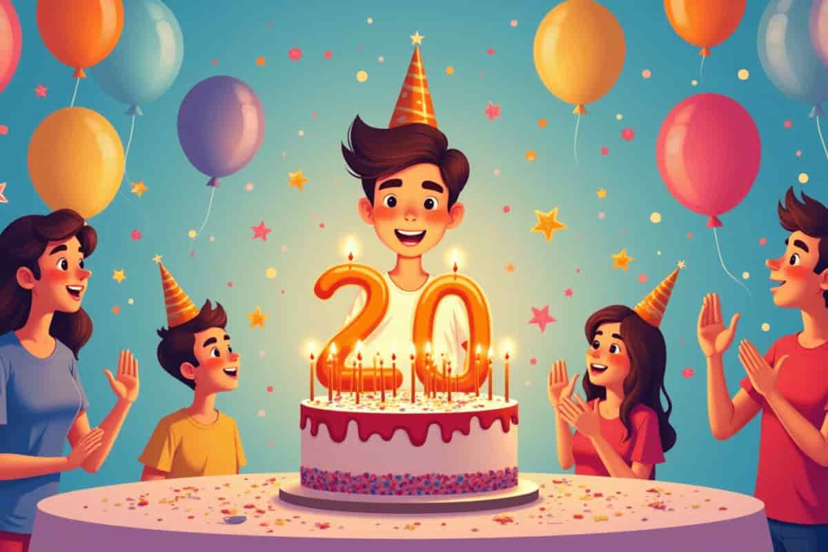 Happy Birthday 20 Wishes