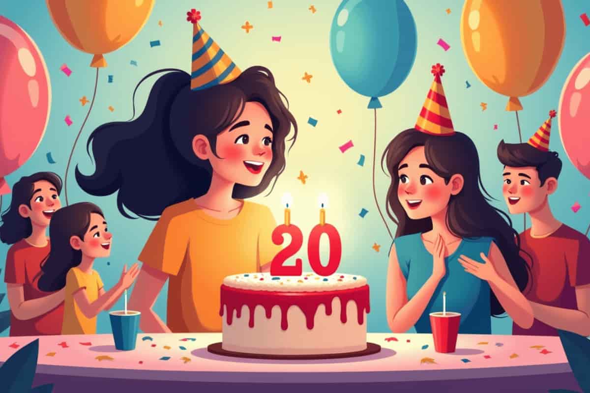 Happy Birthday 20 Wishes