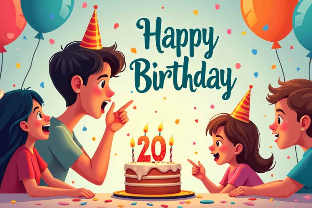 Happy Birthday 20 Wishes
