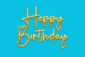 Birthday Wishes from the Dog