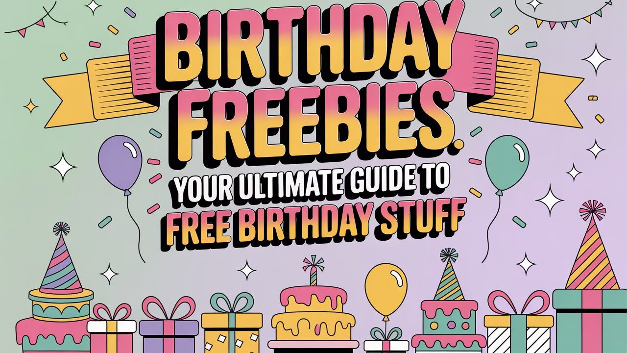 Unlock a Treasure Trove of Birthday Freebies: Your Ultimate Guide