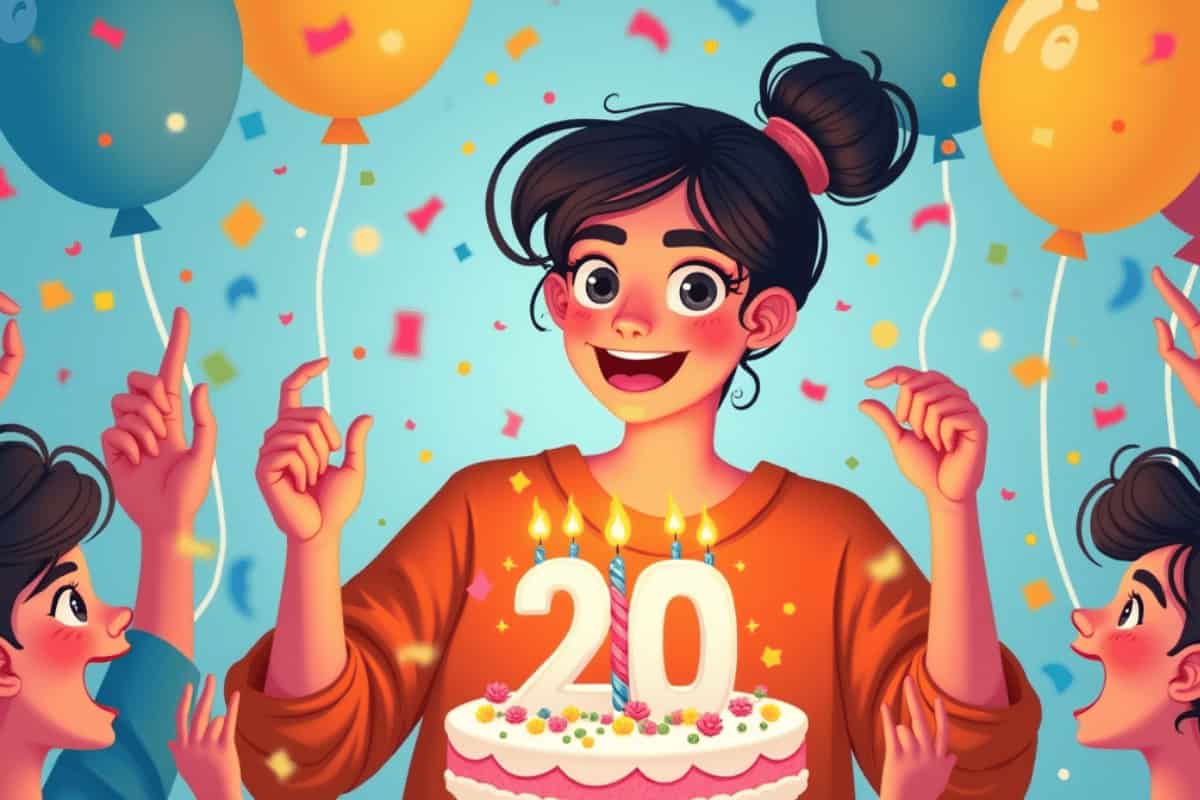 Happy Birthday 20 Wishes