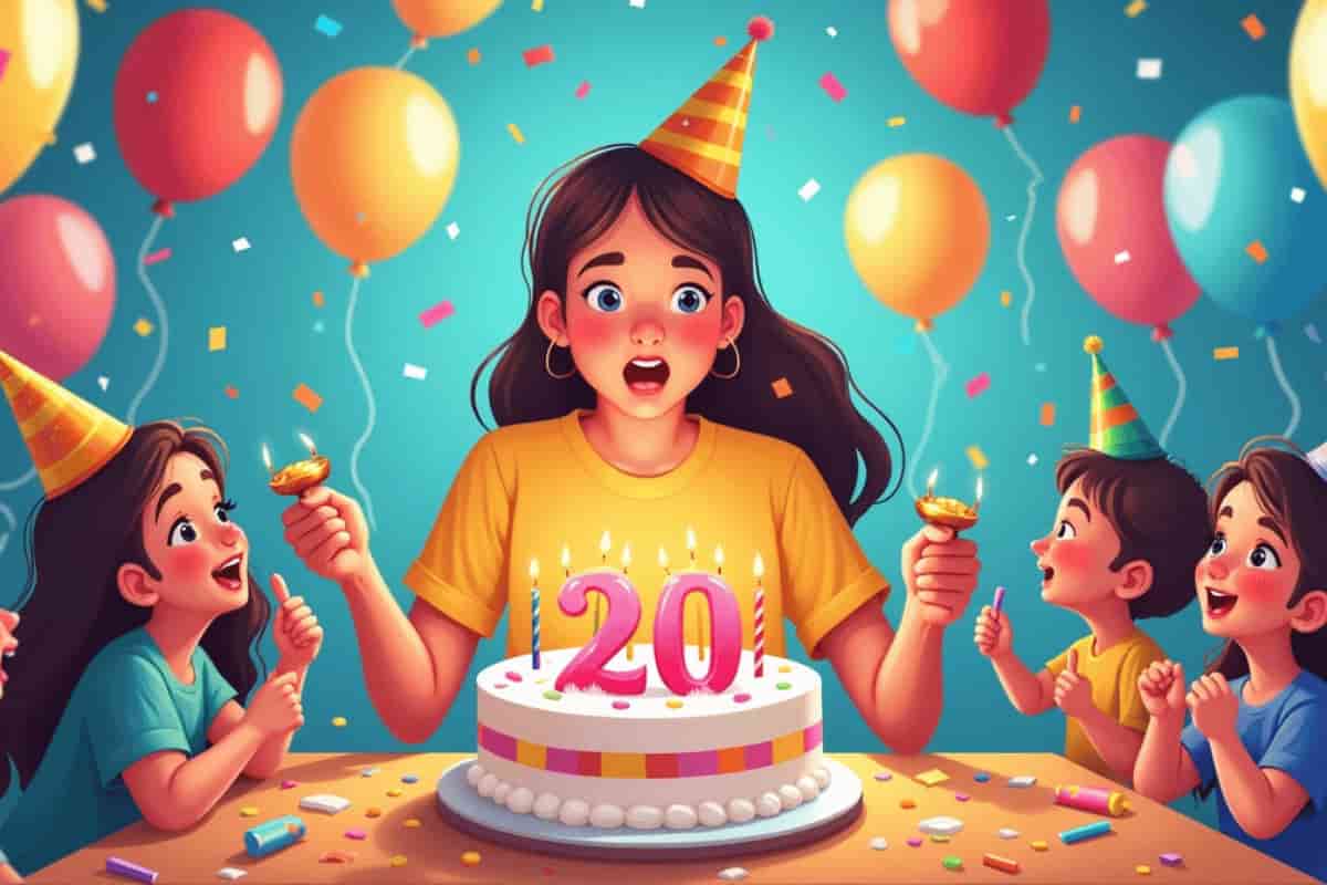 Happy Birthday 20 Wishes