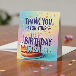 Thanks for the Birthday Wishes